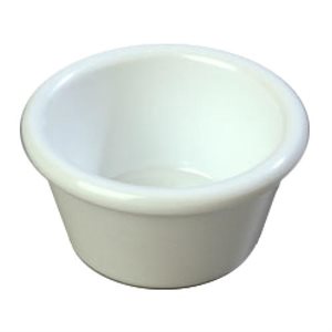 Ramekin, Melamine, White, 2 Oz / 55 ML