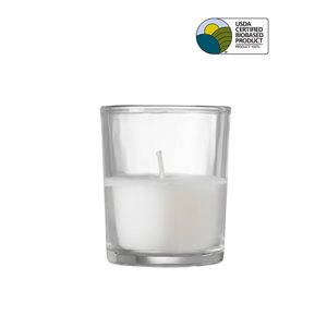 Neo-Image "Yummi" Bio-Lights - Filled Glass Votives. 8hr, (12/pk)