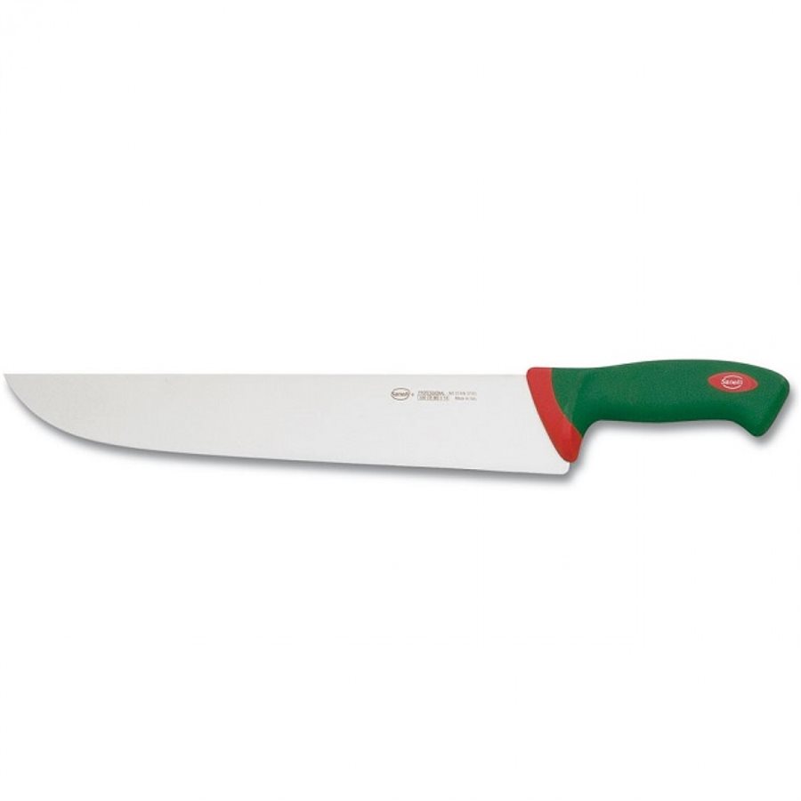 Chef Knife, Curved, Stainless Steel, Antislip Grip, 13"