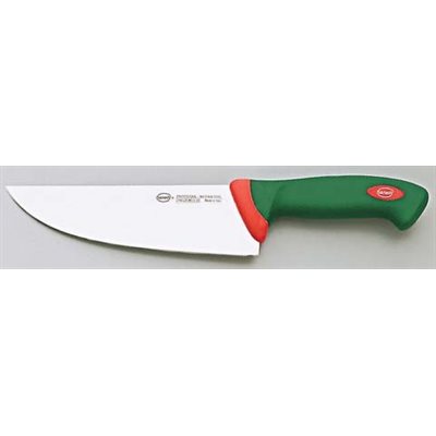 Knife, Slicing, Curved, Stainless Steel, Antislip Grip, 8"