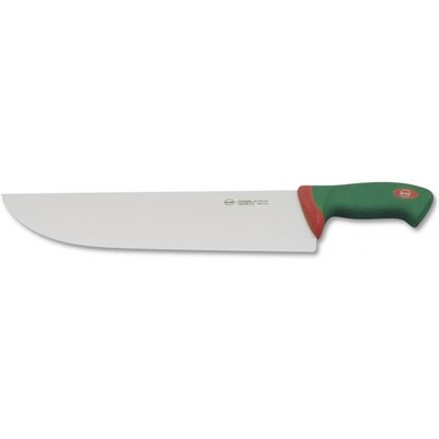 Knife, Slicing, Curved, Stainless Steel, Antislip Grip, 14"