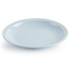 7" Round Melamine Plate, Blue