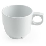 8oz Melamine Coffee Cup, White