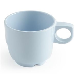 8oz Melamine Coffee Cup, Blue