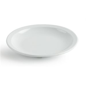 Assiette En Mélamine Blanche 5.5''