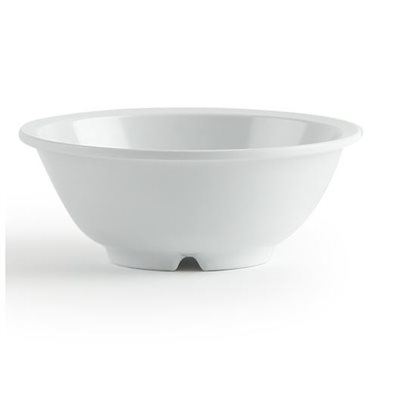 Round Melamine Bowl - 12oz White