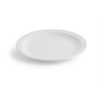 Plate 9.5'' White Melamine