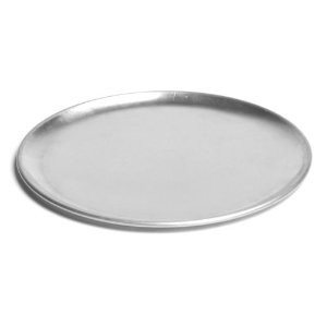 Pizza Pan, Aluminum, 8" Diameter