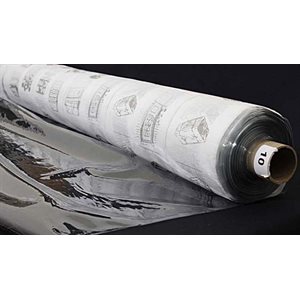 Tabletop / Liner Clear with Grey paper interfaced, 54" x 29 YD