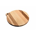 Cutting Board (Pizza), Wood, 12" Diameter