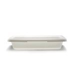 Boîte de Rangement, Cambro 12183P148 12 x 18 x 3.5 Po., Blanche