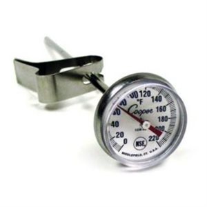 Thermomètre A Cadran A Espresso, Tige De 12.7 Cm, Agrafe Incluse