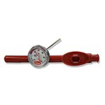 Dial Thermometer, W/ Calibration Wrench/Protective Shealth, 5" Stem