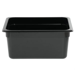 Cambro Camwear 1/1X2", Cold Food Pan, Black