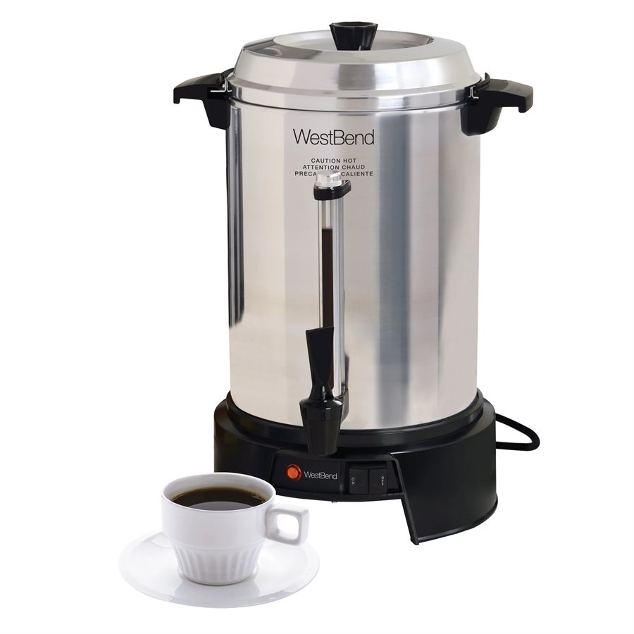 Cafetière, 55 Tasses, 120 Volts/1500 Watts, "West Bend"