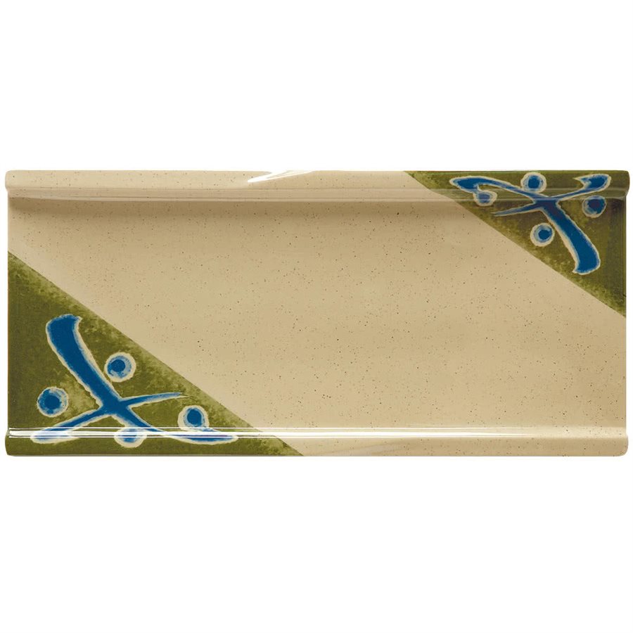 Plate, Rectangular, Melamine, Beige, 9.5"