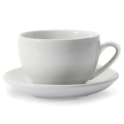 Tasse Et Soucoupe Jumbo/510Ml Blanche