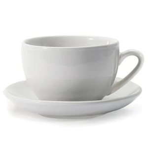 Jumbo Cup&Saucer/510Ml/Wh 2Pk