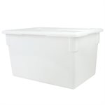 Cambro 182615P148 Food Storage Box - 18" x 26" x 15", White