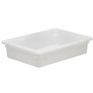 Cambro 18266P148 Food Storage Box - 18" x 26" x 6", White