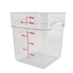 Cambro 18SFSCW135 18 Qt. Food Storage Container - Clear