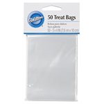 Treat Bags (50 Bags), Clear, 3 X 4"