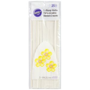 Treat Sticks, 25 Piece Set, 8" (20 CM)