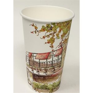 16 OZ PAPER CUP, FOR HOT BEVERAGE, 1000/CS