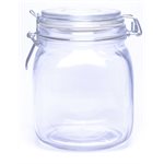 HERMETIC GLASS JAR - 1L