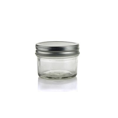 Pot Rond (Petit), En Verre Dia 2.5 Po, Hauteur 2.2 Po