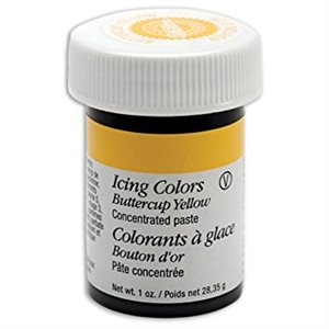 Icing Color, Buttercup Yellow, 2.83g / 1 Oz