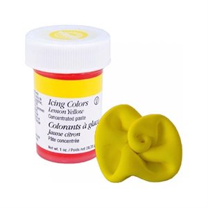 Icing Color, Lemon Yellow, 2.83g / 1 Oz