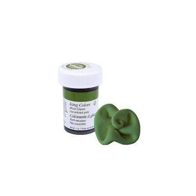 Glaçage Décoratif, Vert Mousse, 2.83g / 1 Oz