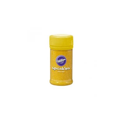 Sprinkles, Yellow Sugar, 92g / 3.25 Oz