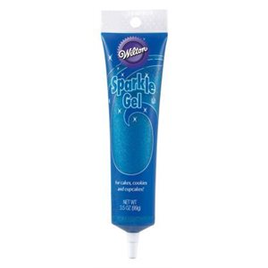 Gel Mousse Scintillant, Bleu, 99g / 3.5 Oz