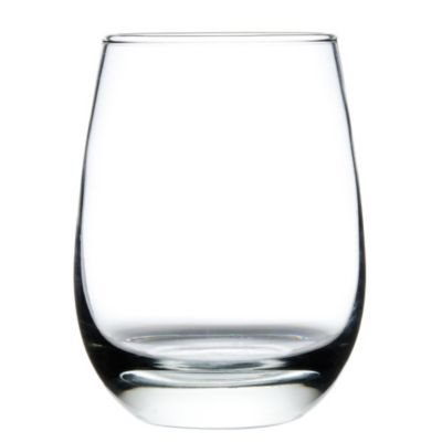 Glass, White Wine, Stemless, 15.25 Oz (12/cs)