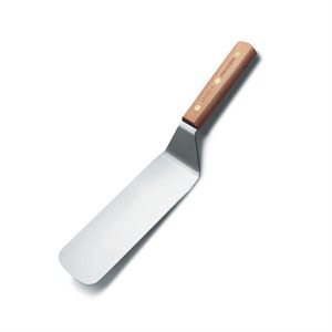 Turner, Cake, High Carbon Steel Blade, Wood Handle, 8 X 3"