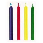 Candle Set (Rainbow Colors), 24 Piece Set