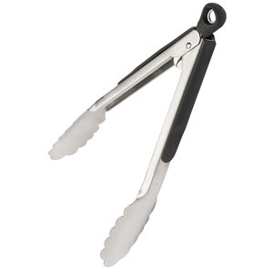 Locking Tongs, Stainless Steel, 9", "Oxo Good Grips"