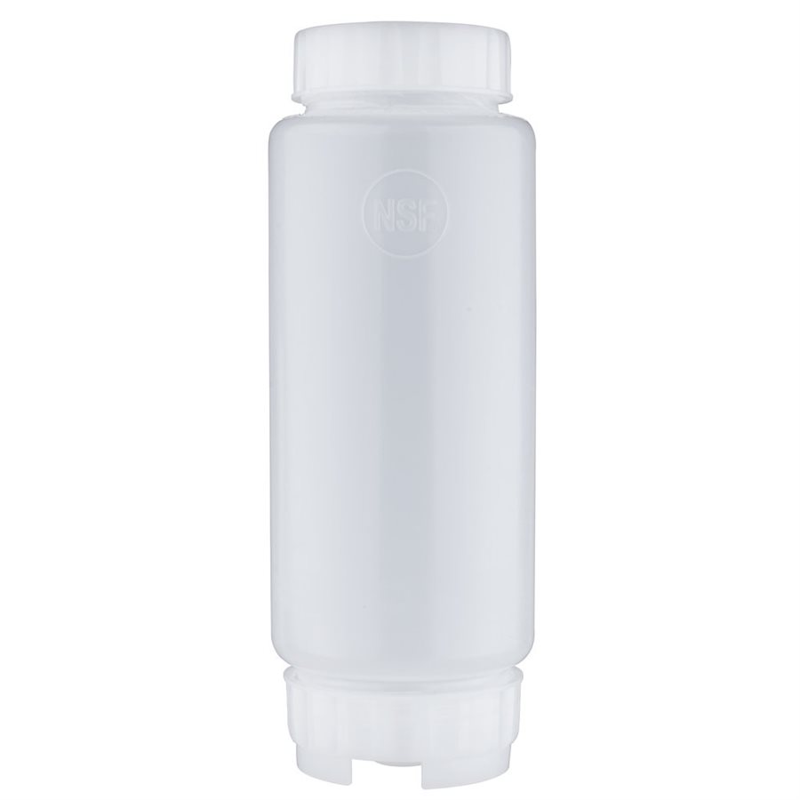 Squeeze Bottle, Clear, Plastic, 32 Oz ( 946 ML)