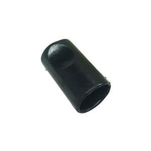 Wide Dust Cap, Black, 1.25" L , (PK of 12)