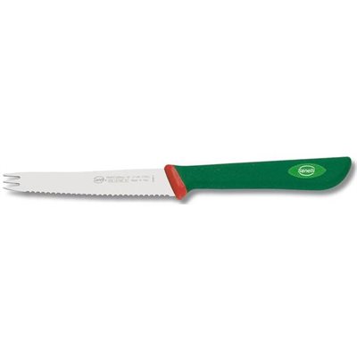 Knife, Citrus, Serrated, Stainless Steel, Antislip Grip, 4.5"