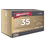 Staples, 1/4"(6 Mm), Steel, 5040 Staples/Pk, For P35 Model, "Arrow"