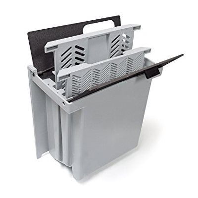 Solid Basket Accessory, Removable Dual Screen, Integrated Handles