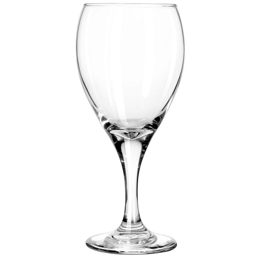 Drinking Glass, Goblet,12.25 Oz, "Teardrop"