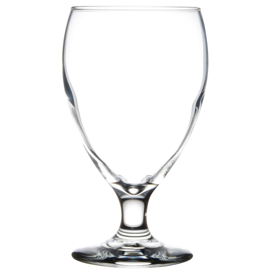 Drinking Glass, Goblet,10.25 Oz, "Teardrop"