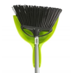 10" Angle Broom With 9" "E-Z Clean" Dustpan