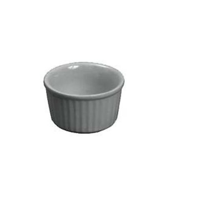 Ramekin, Ceramic, White, 4 Oz / 125 ML