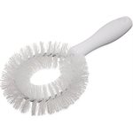 Brosse A Légumes, Soies Rigides En Polyester, Blanc, 22 CM