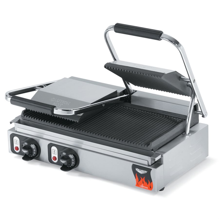 Grill, Panini, Dual Plates, 220 Volts/3 KW